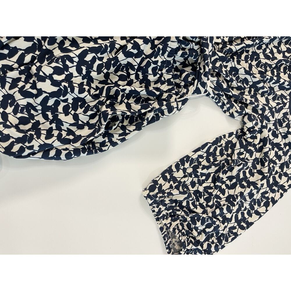 NWT Lane Bryant Floral Jersey Dress Blue And White Size 18/20 - Picture 6 of 9